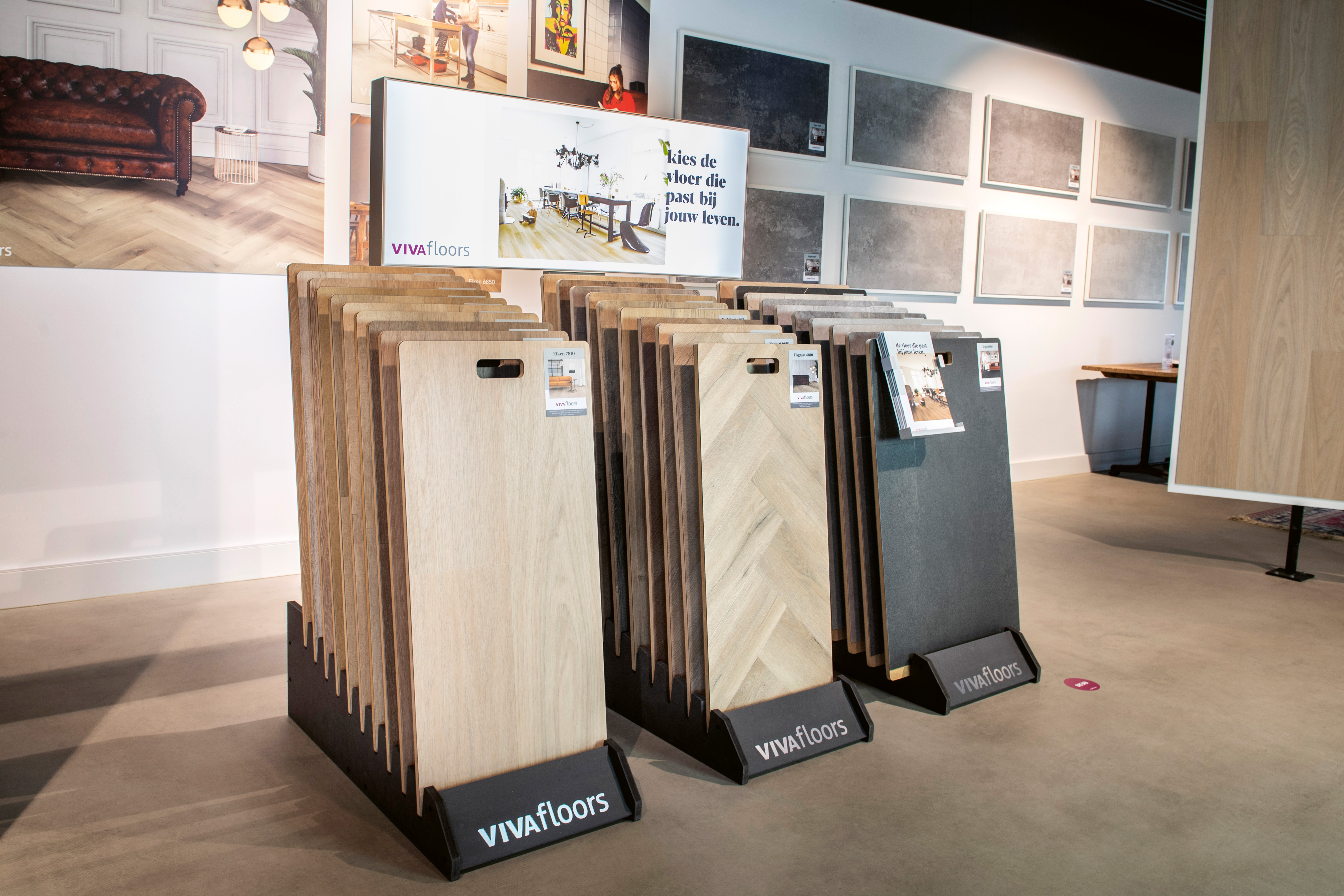 Vivafloors Musterständer Display Set