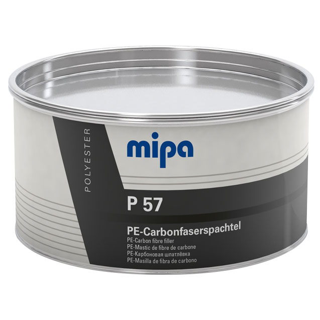 Mipa Glasfaserspachtel P 57, Schwarz, 1,8 kg