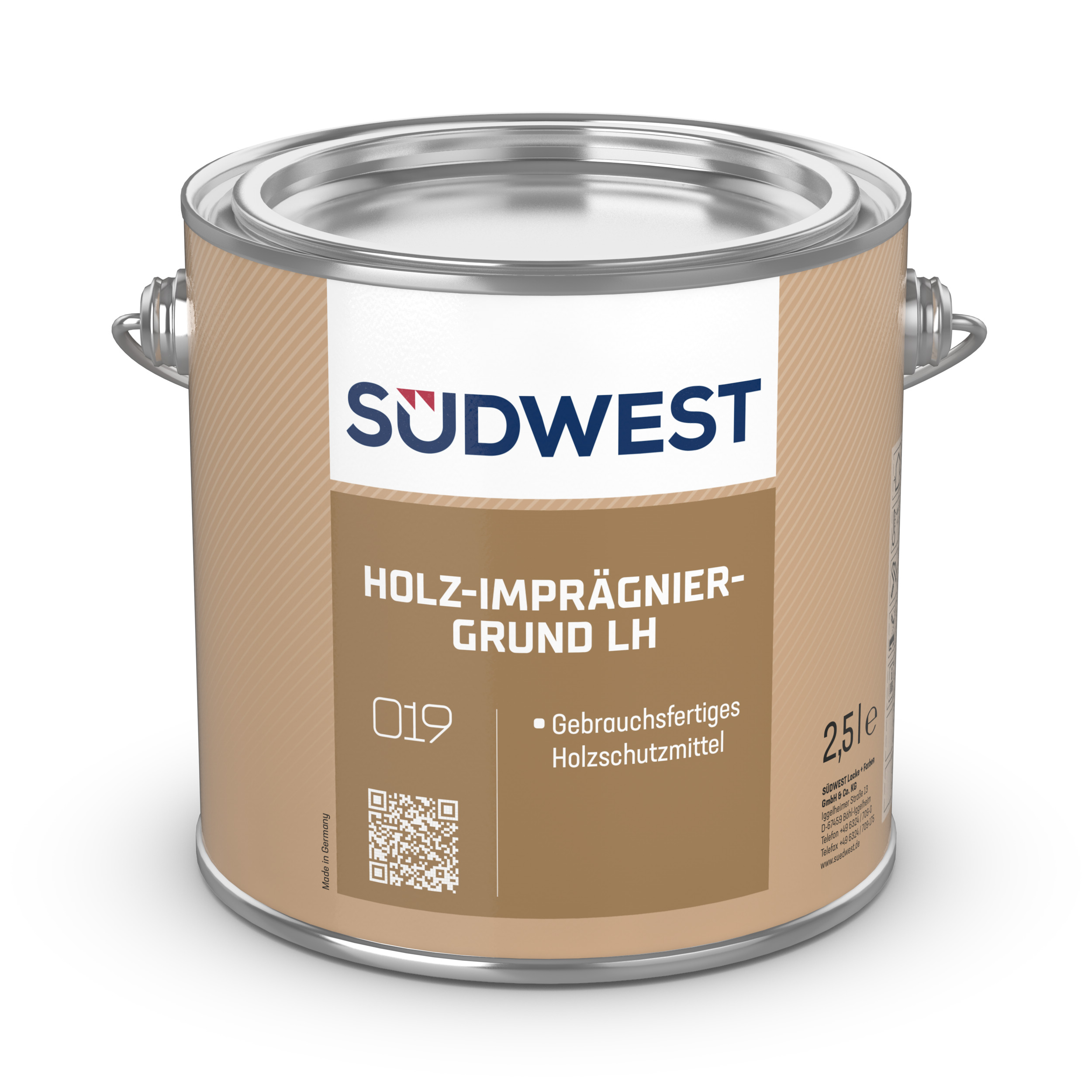 Südwest Holz-Imprägnier-Grund LH, Farblos, Matt, 5 l