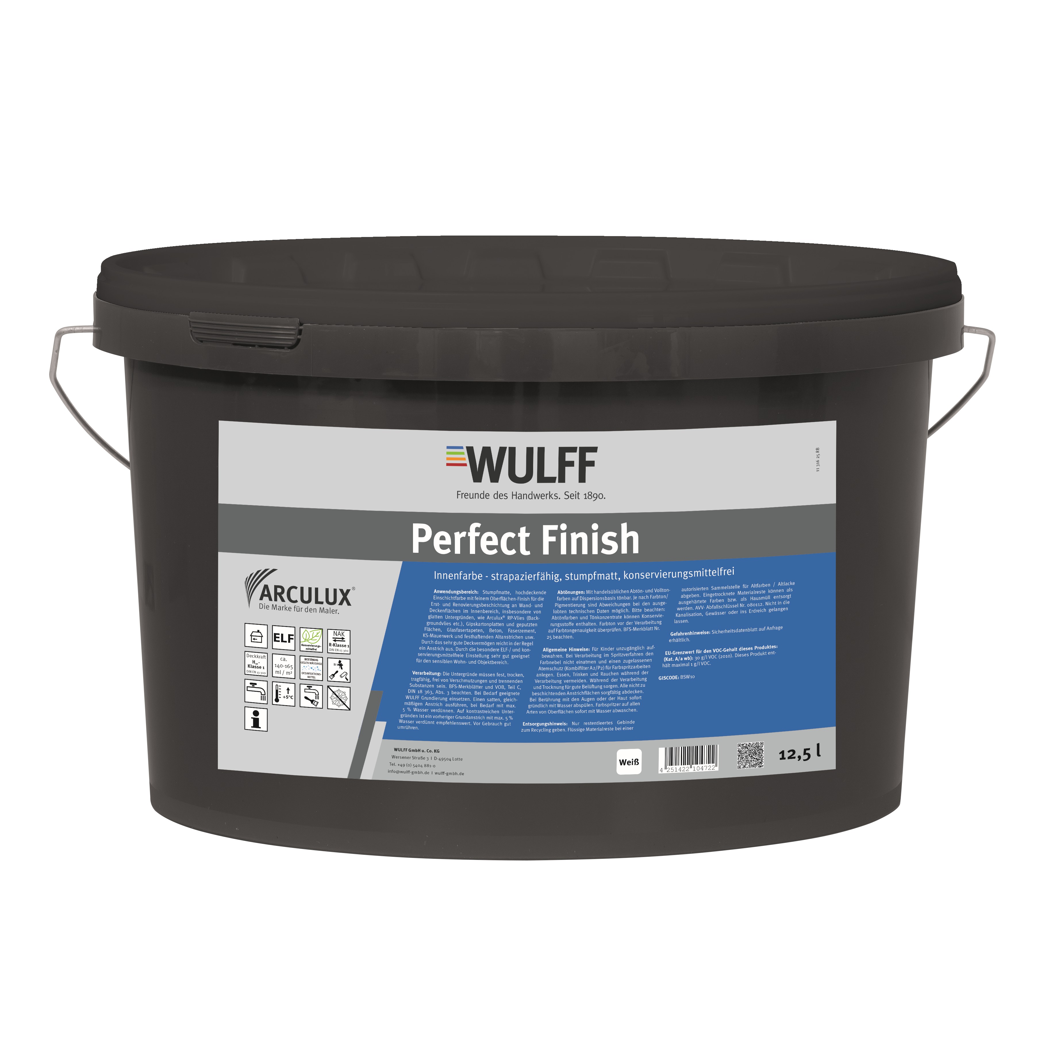 Arculux® Perfect Finish, Weiß, 12,5 l