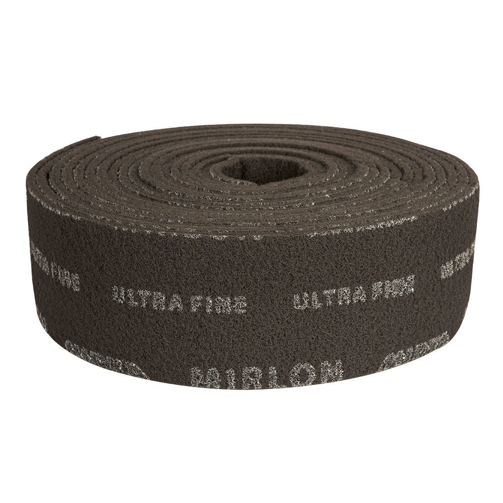 Mirka Schleifvliesrolle Mirlon UF, P 1500, Grau, 100 mm x 10 m