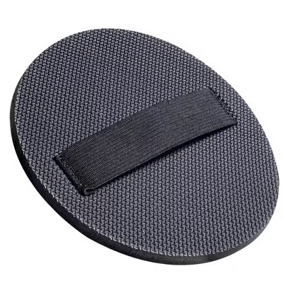3M Trizact Hookit Handschleifpad, Klett, Schwarz, Ø 150 x 150 mm