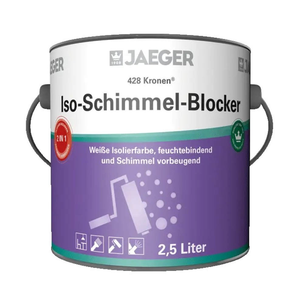JAEGER Iso-Schimmel-Blocker 428, Weiß, 750 ml