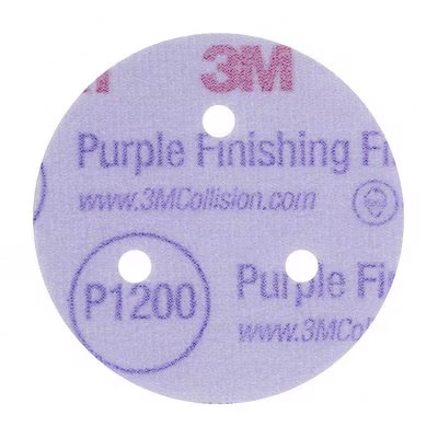 3M Hookit Purple Schleifscheiben 260L, 3- Loch, P 1500, Lila, Ø 75 mm