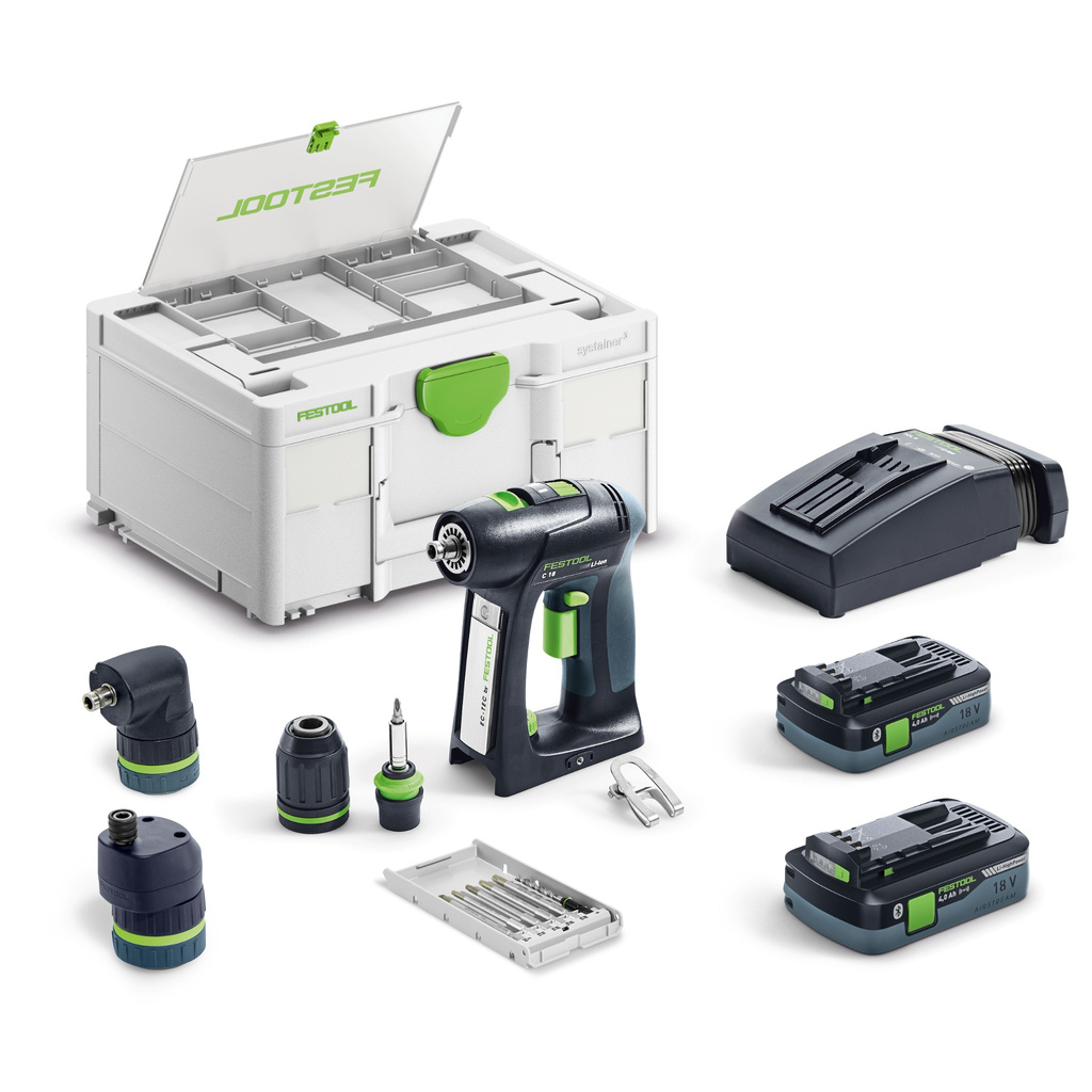 Festool Akku-Bohrschrauber C 18 HPC4,0 I-Set
