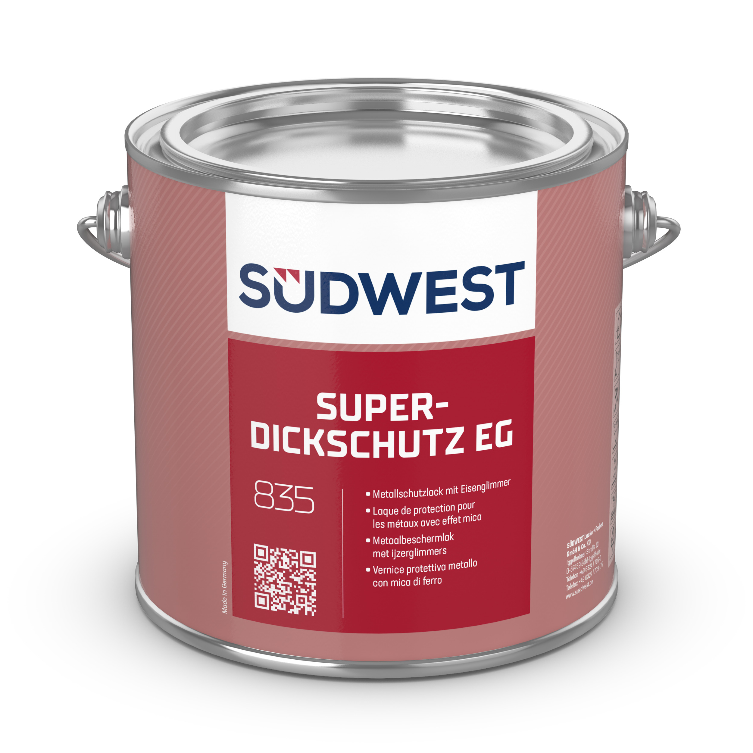 Südwest Super-Dickschutz UNI, Basis 0000, Seidenglänzend, 9 l