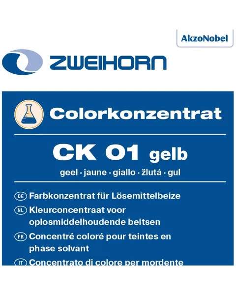 Zweihorn Colorkonzentrat, Gelb CK 01, 500 ml