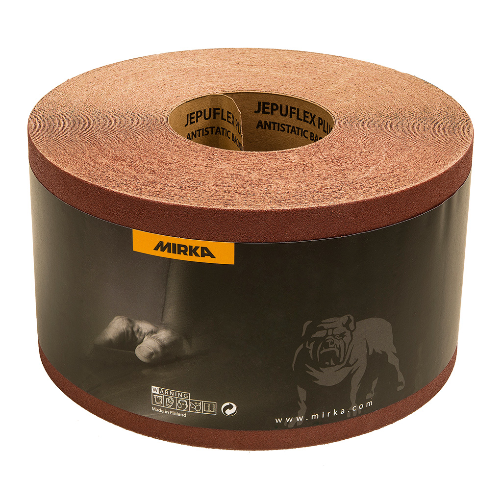 Mirka Schleifrolle Jepuflex Antistatic, P 80, 115 mm x 50 m