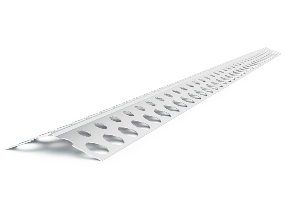 Baukom Kantenprofil Alu 135, 23 x 23 mm x 2,5 m
