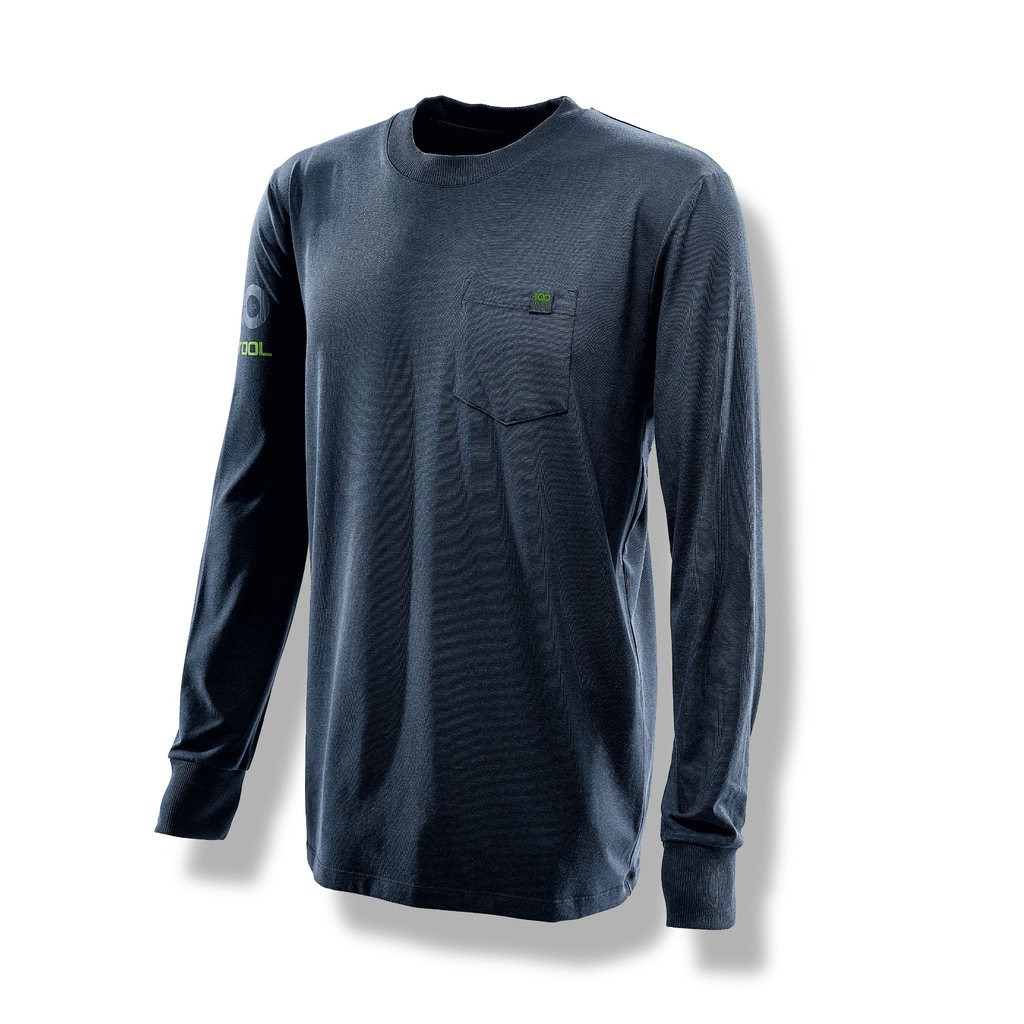 Festool Langarmshirt LS-FT1 100Y, Dunkelblau, Größe S