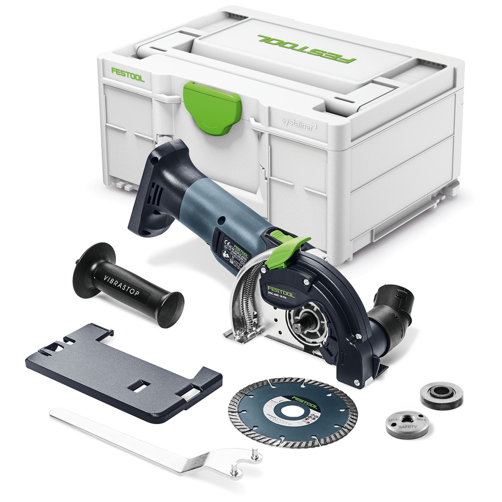Festool Akku-Diamant-Freihandtrennsystem DSC-AGC 18-125 EB-Basic
