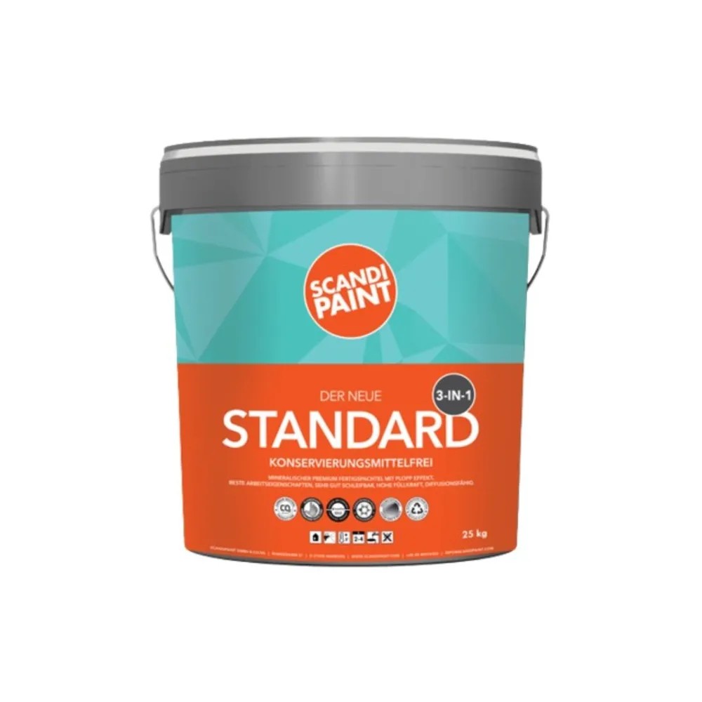 Scandipaint Spachtel Standard, Weiß, 25 kg