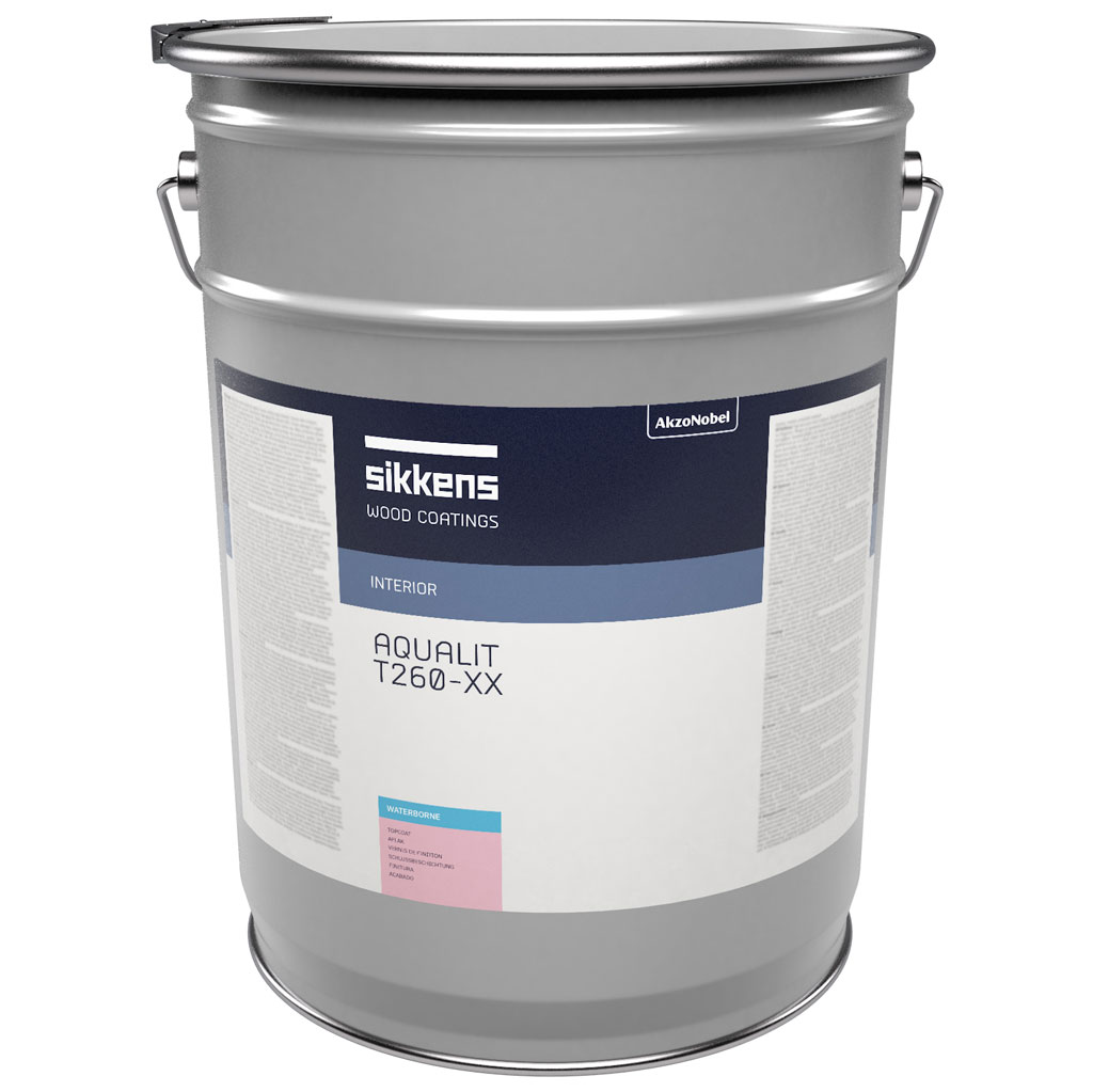 Sikkens 1K/2K Wasser Klarlack Aqualit T260-40, 20 l