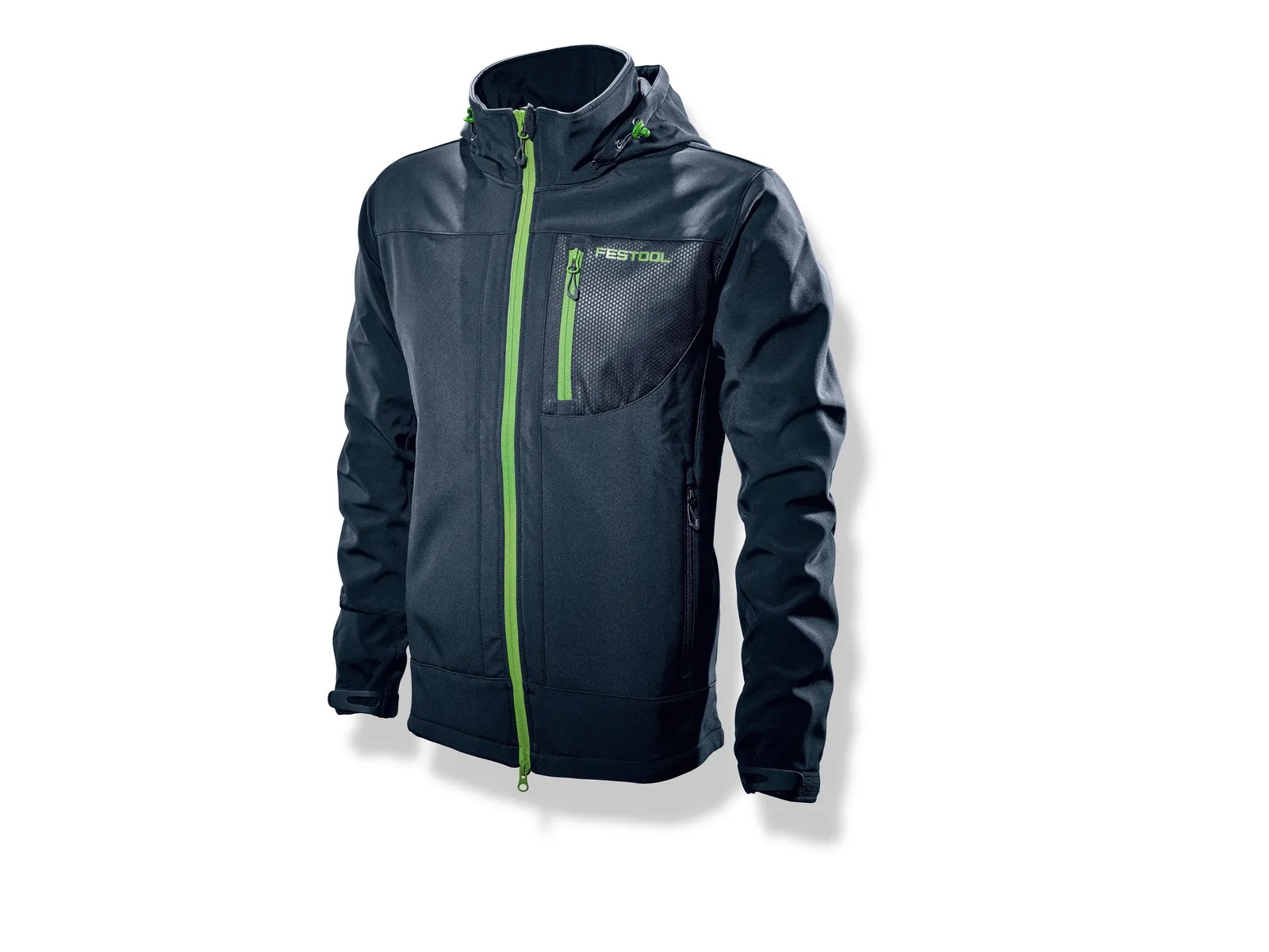 Festool Softshelljacke FT1, Dunkelblau/ Grün, Größe XXXL
