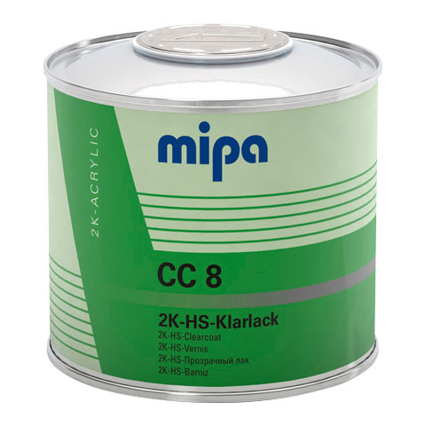 Mipa 2K-HS-Klarlack CC 8, 0,5 l
