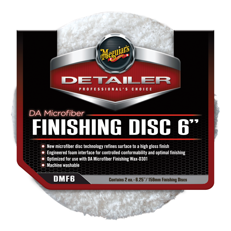 Meguiar´s Polierpad 6 Microfiber Finishing, 15,24 cm
