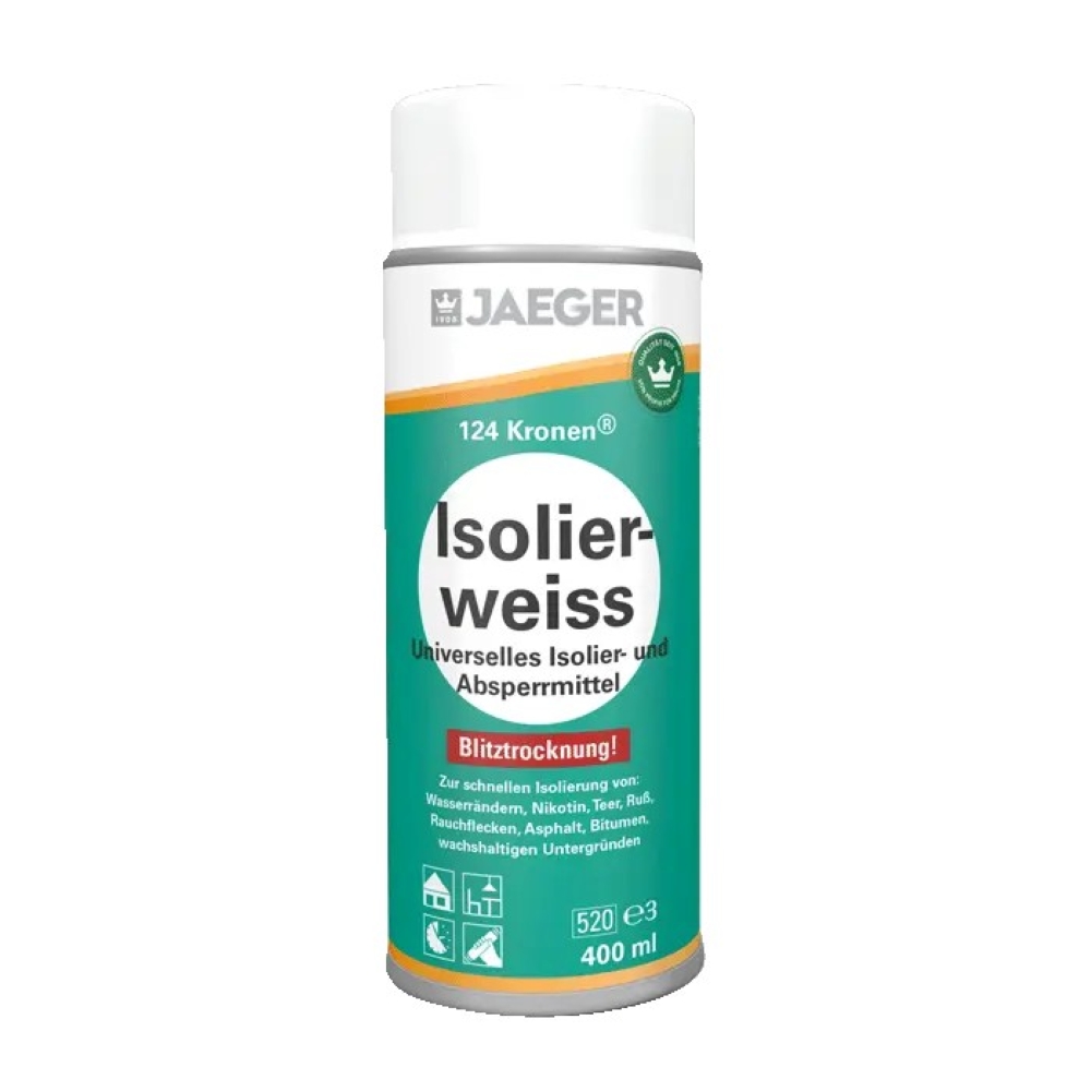 JAEGER Kronen Isolierspray 124, Weiß, 400 ml