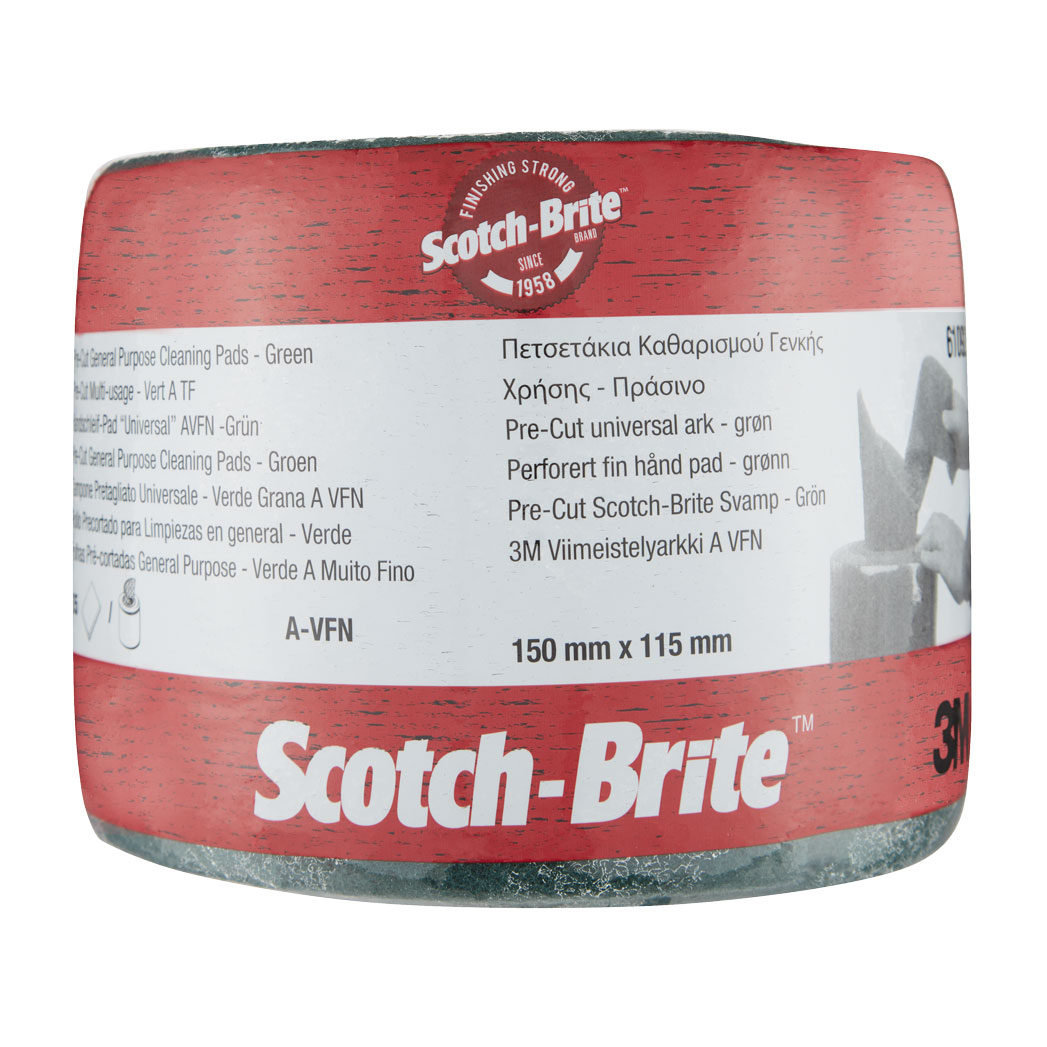 3M Scotch Vliesrolle CF-RL, Ultrafein, Schwarz, 150 x 115 mm