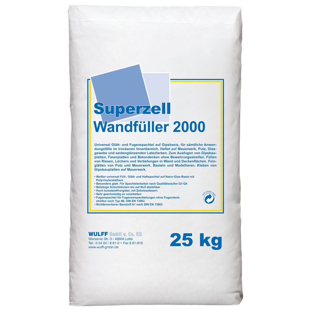 Arculux® Superzell Wandfüller 2000, Weiß, 5 kg