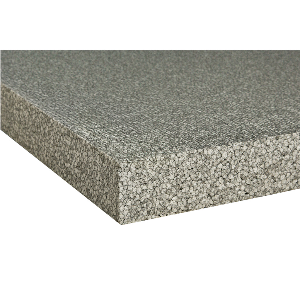 Arcutherm® Fassadendämmplatte PS-032-G, Grau, 1000 x 500 x 80 mm