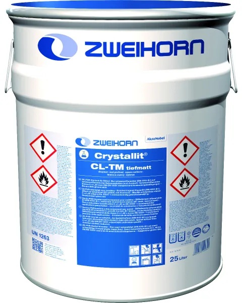 Zweihorn Klarlack Crystallit CL-TM, Tiefmatt, 25 l