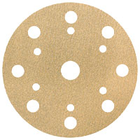 MP Schleifscheibe GoldPlus, Klett, P 500, Ø 150 mm, 15-Loch