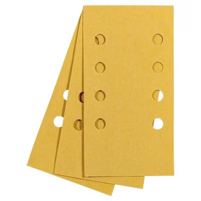 3M Papierschleifbogen Hookit 255P, P 120, Gold, 80 x 130 mm